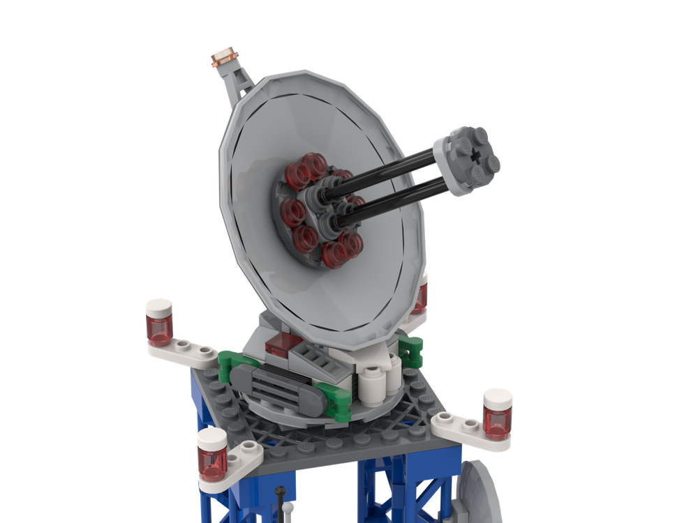 Lego Spatioport antenna - Neo Classic Space