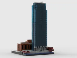 150 North Riverside at 1/650th Scale