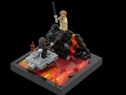 Mustafar MOC High Ground Diorama INSTRUCTIONS