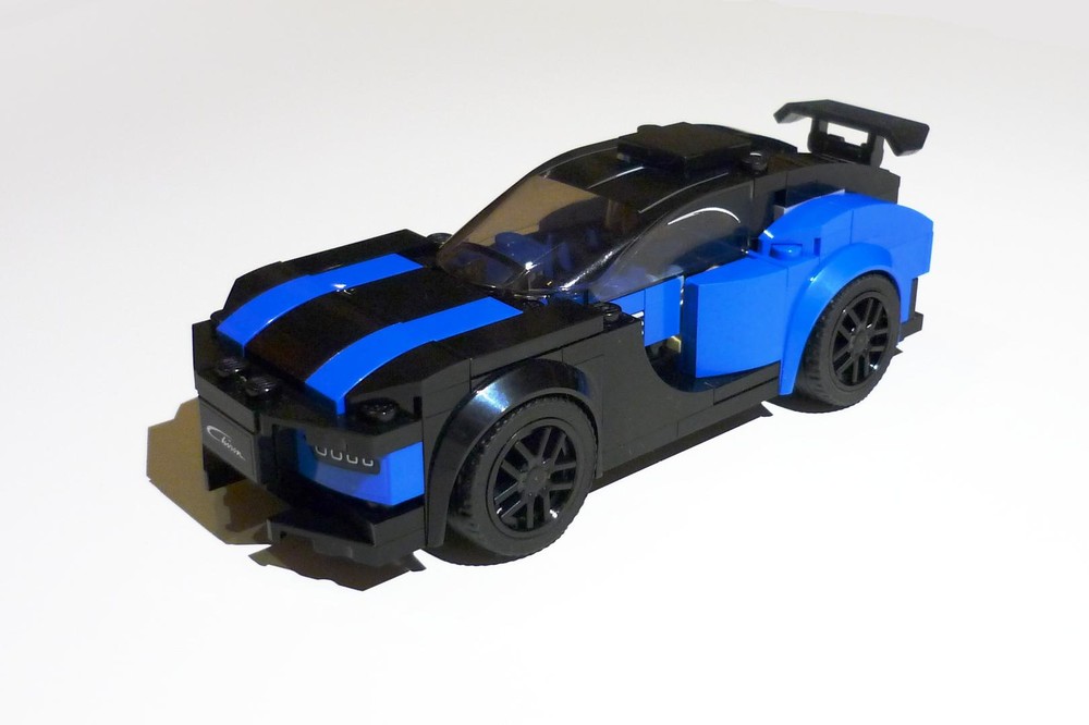 Lego 75878 Blue Striped Racer