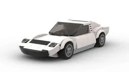 1966 Lamborghini Miura P400 white