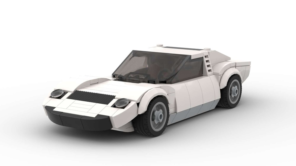 Lego 1966 Lamborghini Miura P400 white