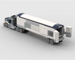 Big Rig with Refrigerated Trailer