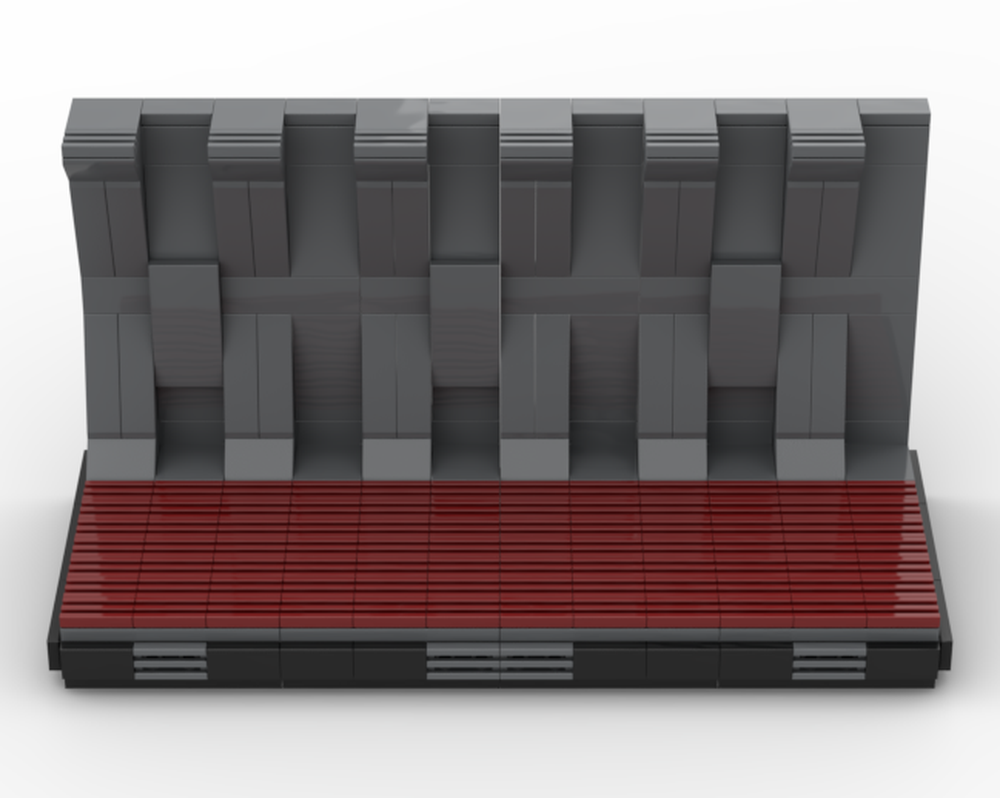 Lego Death Star hallway diorama