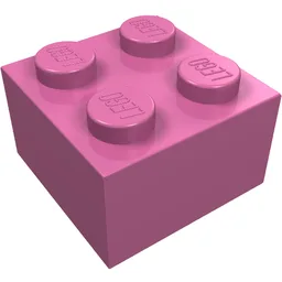Brick 2 x 2 / Light Purple