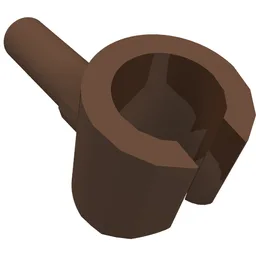 Minifig Hand / Brown