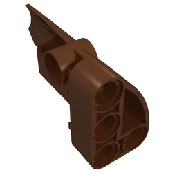 Technic Panel Fairing # 3 Small Smooth Long, Side A / Reddish Brown