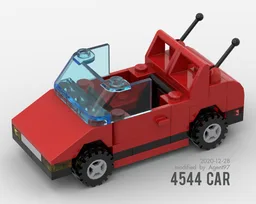 4544 Car (Brick-built Chassis Modification)
