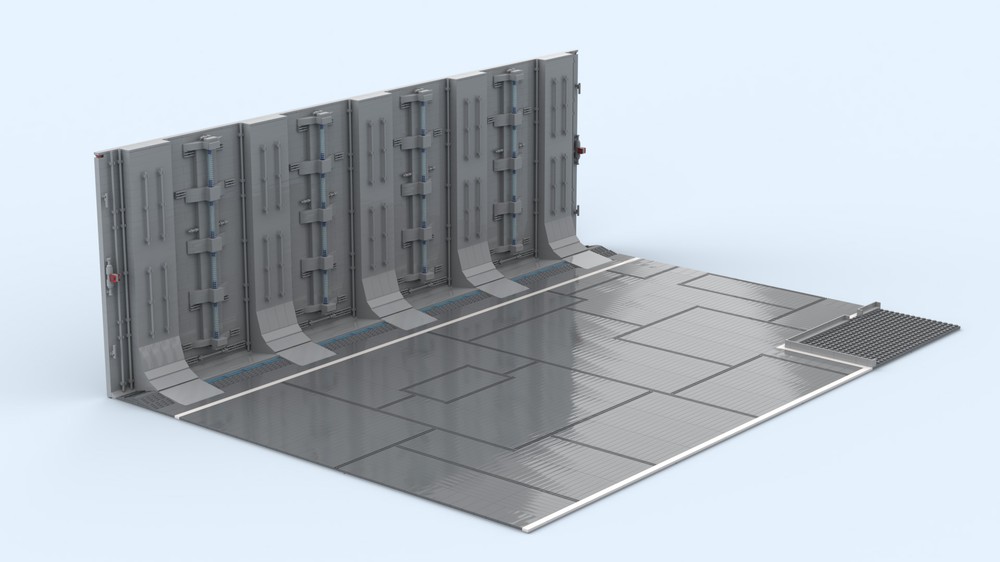 Lego Hangar Bay Display
