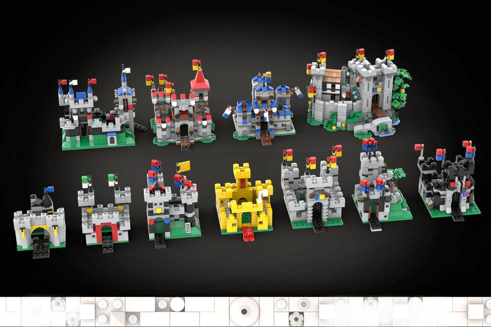 Lego Mini Castle Collection - Parts 1 and 2