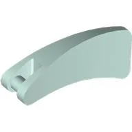 Animal Body Part, Fin 2 x4 with Handle / Light Aqua