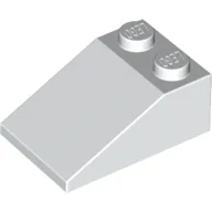 Brick Sloped 33° 3 x 2 / White