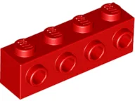 Brick Special 1 x 4 with 4 Studs on One Side