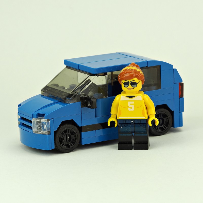 Lego Blue Hatchback