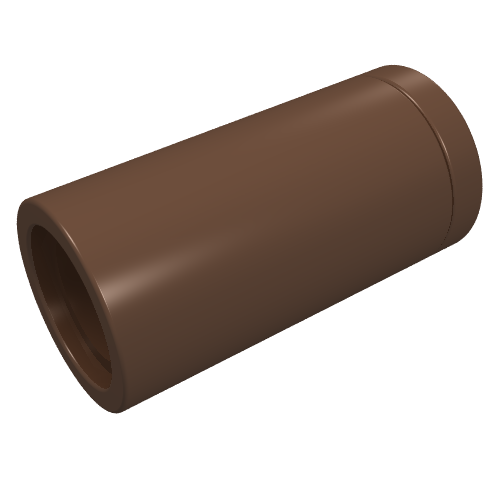 Lego Technic Pin Connector Round [No Slot] / Brown