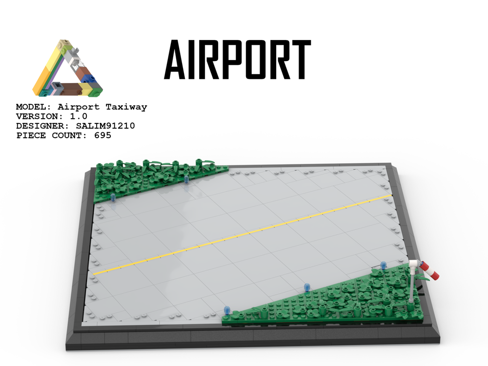Lego Airport Taxiway