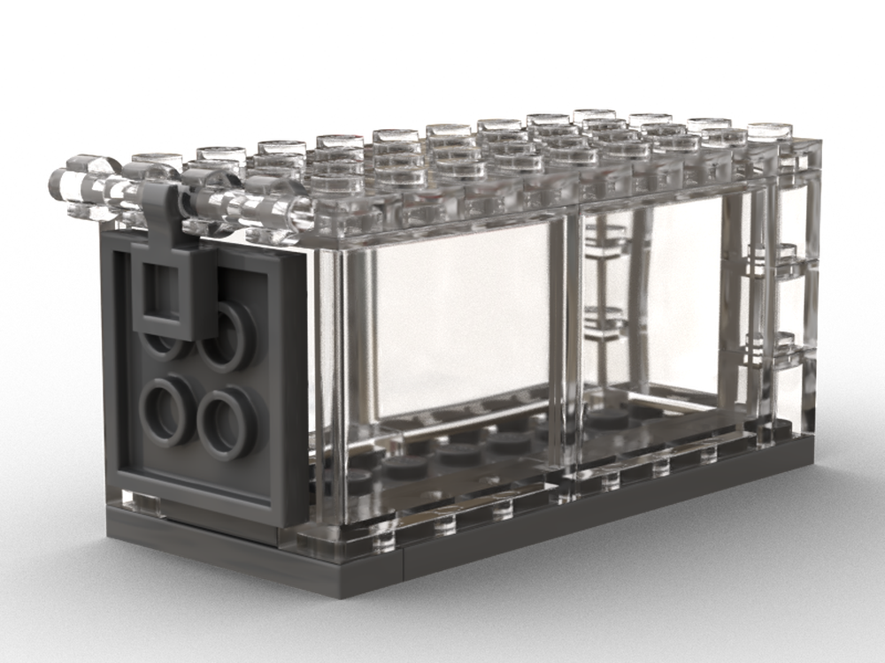Lego Clear Box for HO Scale Vehicles (721+722)