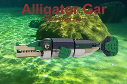 Alligator Gar 31088 + 31058 2 to 1