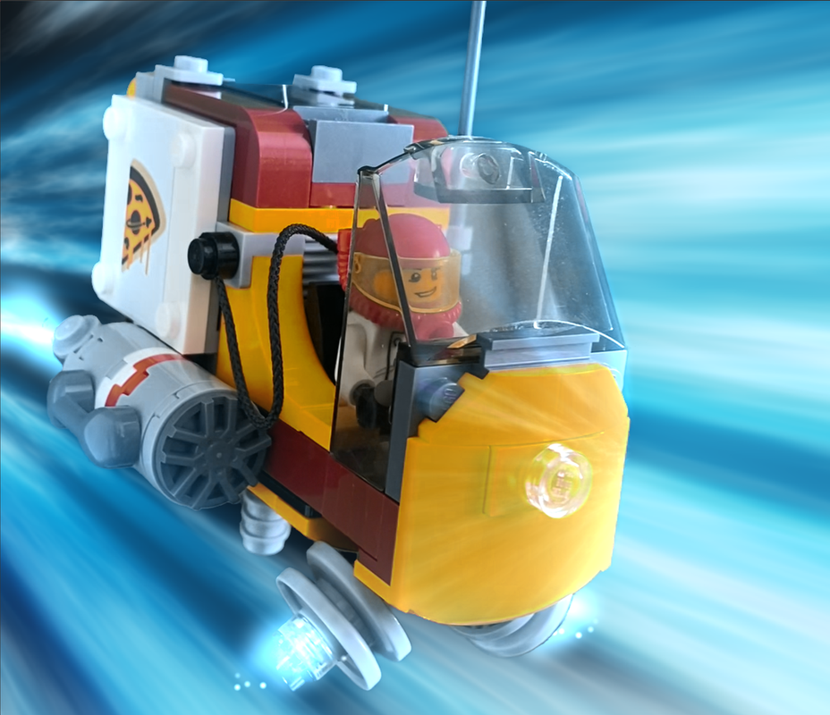 Lego Space Delivery Scooter
