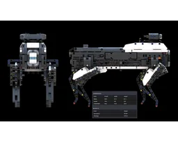 ScoutyBot4 - LEGO Technic Walking Robot