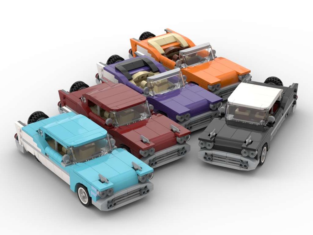 Lego Bowtie Impala - Set of Five Colors