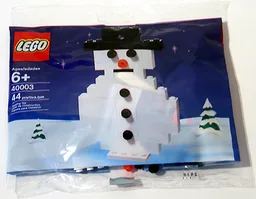 Snowman polybag