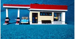 gas station