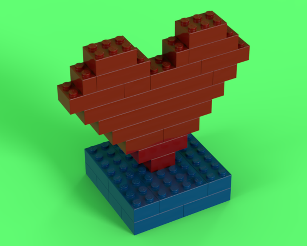 Lego Hanna's hart/heart