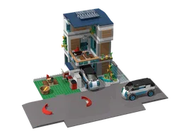 LEGO MOC Family House (alt of 2 x 60291)