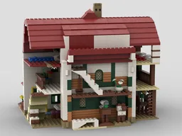 Foldable Farmhouse Playset