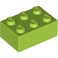 Brick 2 x 3 / Lime