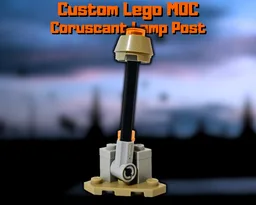 Coruscant Lamp Post