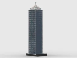 Renaissance Tower at 1/650th Scale