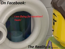 Humorous Mini Scene - Facebook Like-cheater
