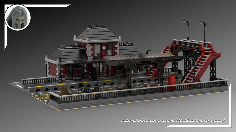 Lego Small City Train Station