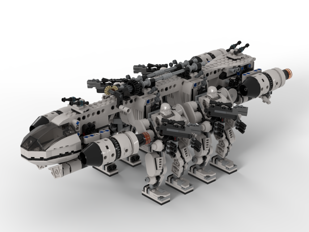 Lego Light Imperial Mech Transport (LIMT) carries x4 (75370)