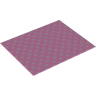 Lego Duplo Blanket 8 x 10 with White Spots Print