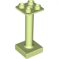 Duplo Support / Umbrella Stand with Square Base (fits 92002) / Yellowish Green