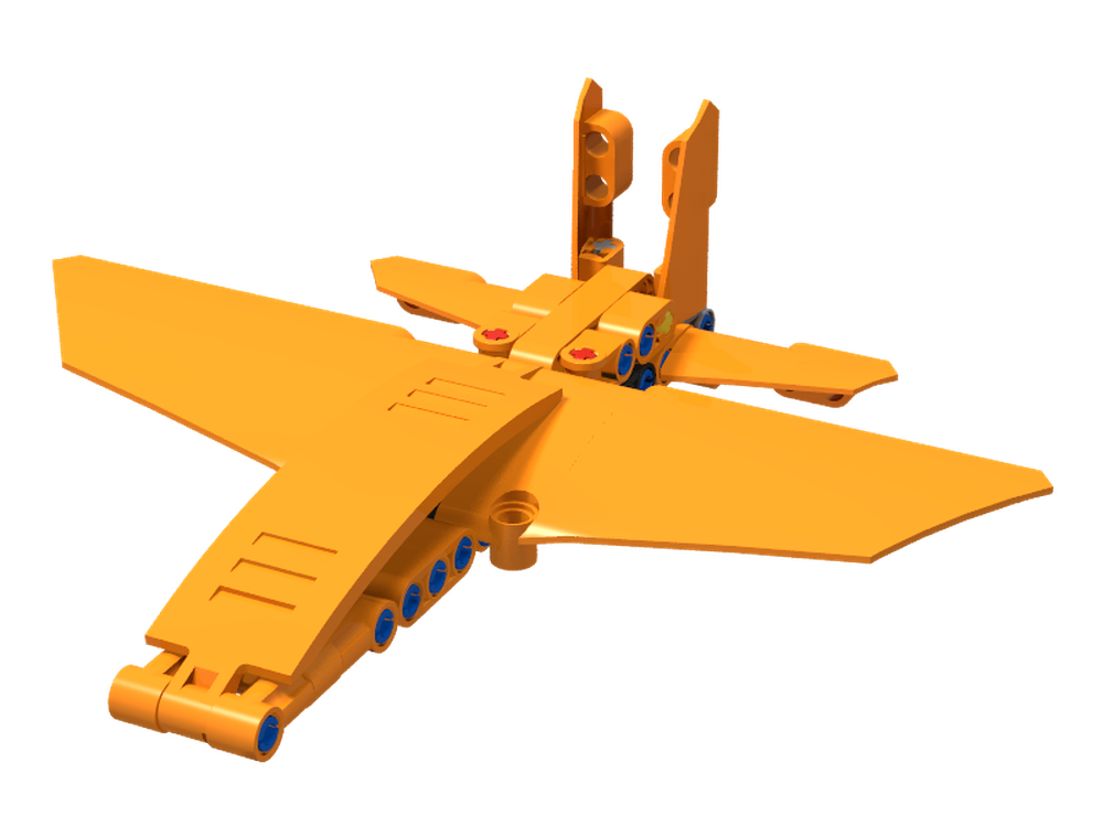 Lego 42093 Alternate model: Mini Electric Race Plane Type 1