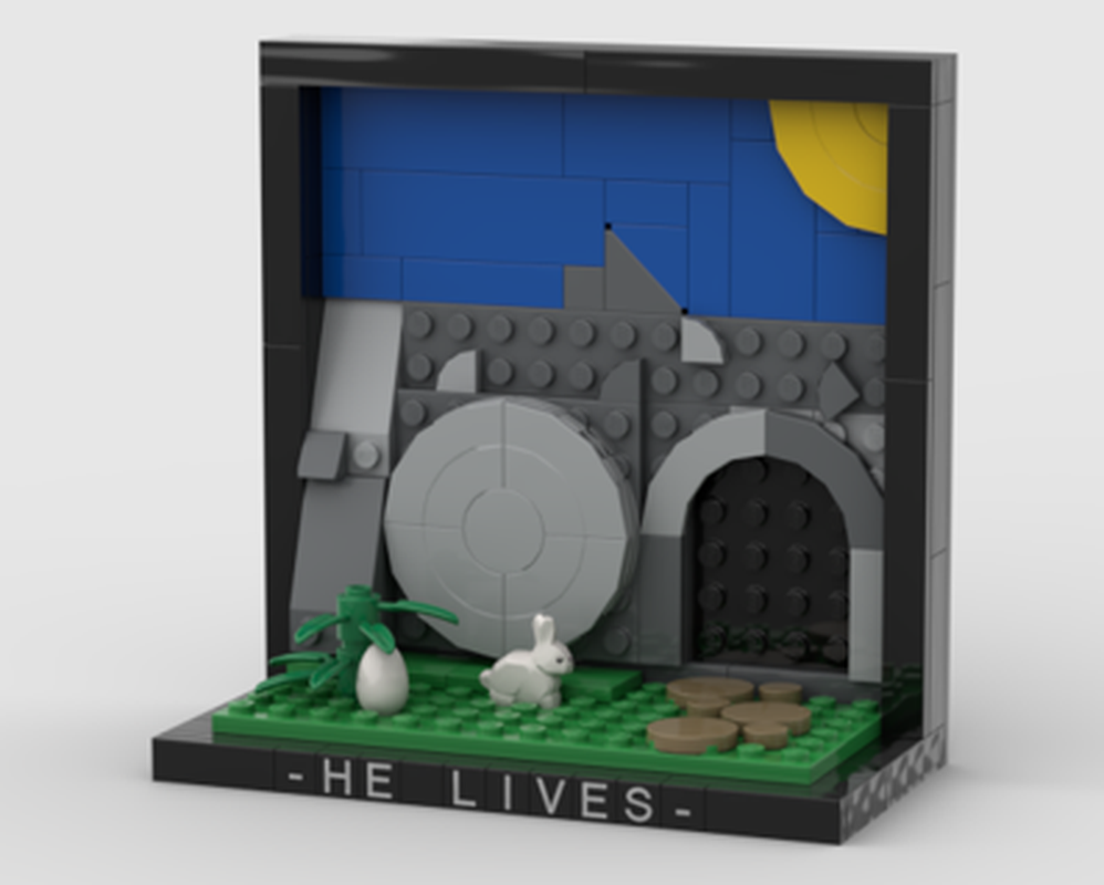 Lego Jesus’s Empty Grave