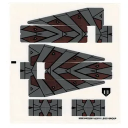 Sticker Sheet for Set 7957-1 / [No Color/Any Color]