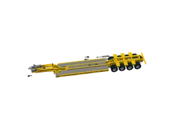 lego technic gooseneck trailer yellow