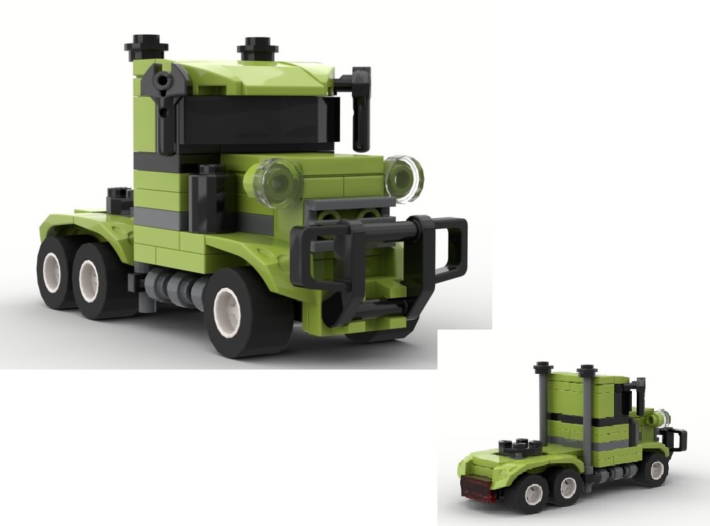 Lego American truck2