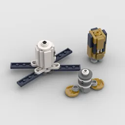 1:220 ATV HTV and Cygnus (ISS Scale)