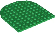 Plate 10 x 10 with Rounded End