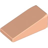 Lego Brick Sloped 18° 2 x 1 x 2/3 / Light Nougat