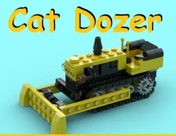 vintage Cat Bulldozer