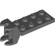 Lego Hinge Plate 2 x 4 with Articulated Joint - Female / Dark Bluish Gray