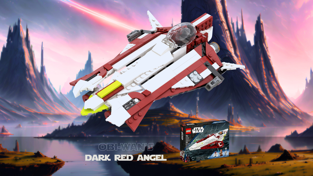 Lego Obi-Wan's Dark Red Angel - 75333 alternative