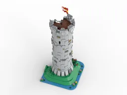 Modular Staircase Tower for Norman Keep